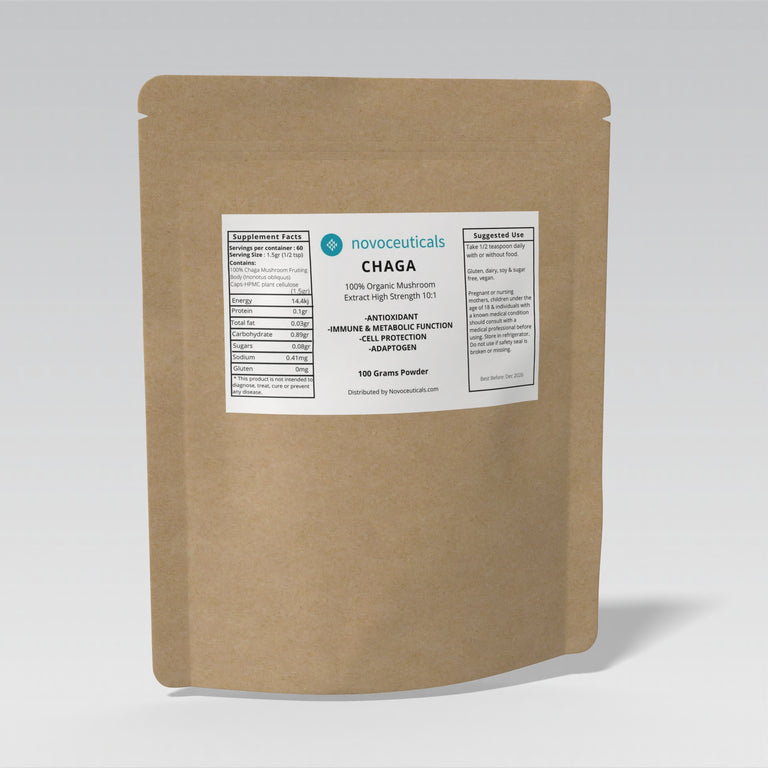 Organic Chaga Mushroom Powder 10:1 extract