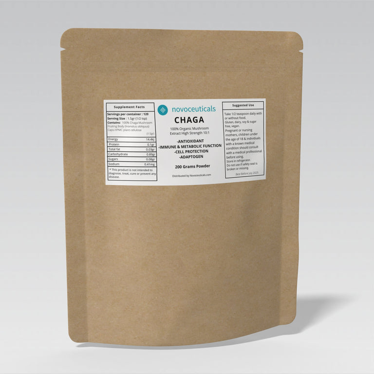 Organic Chaga Mushroom Powder 10:1 extract
