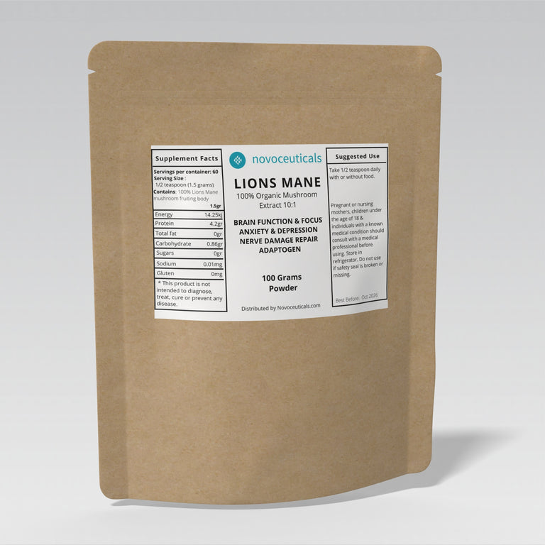 Organic Lions Mane Mushroom 10:1  Extract