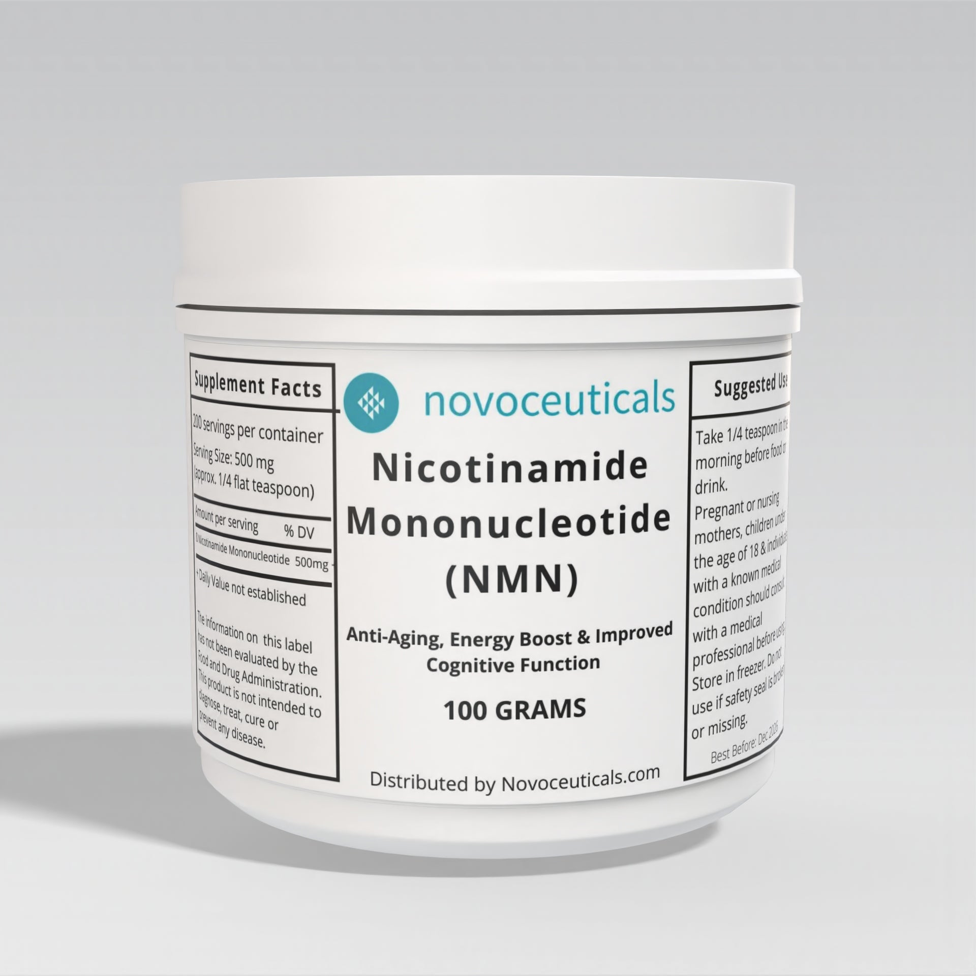 Pharma Grade NMN Pure Powder & Capsules