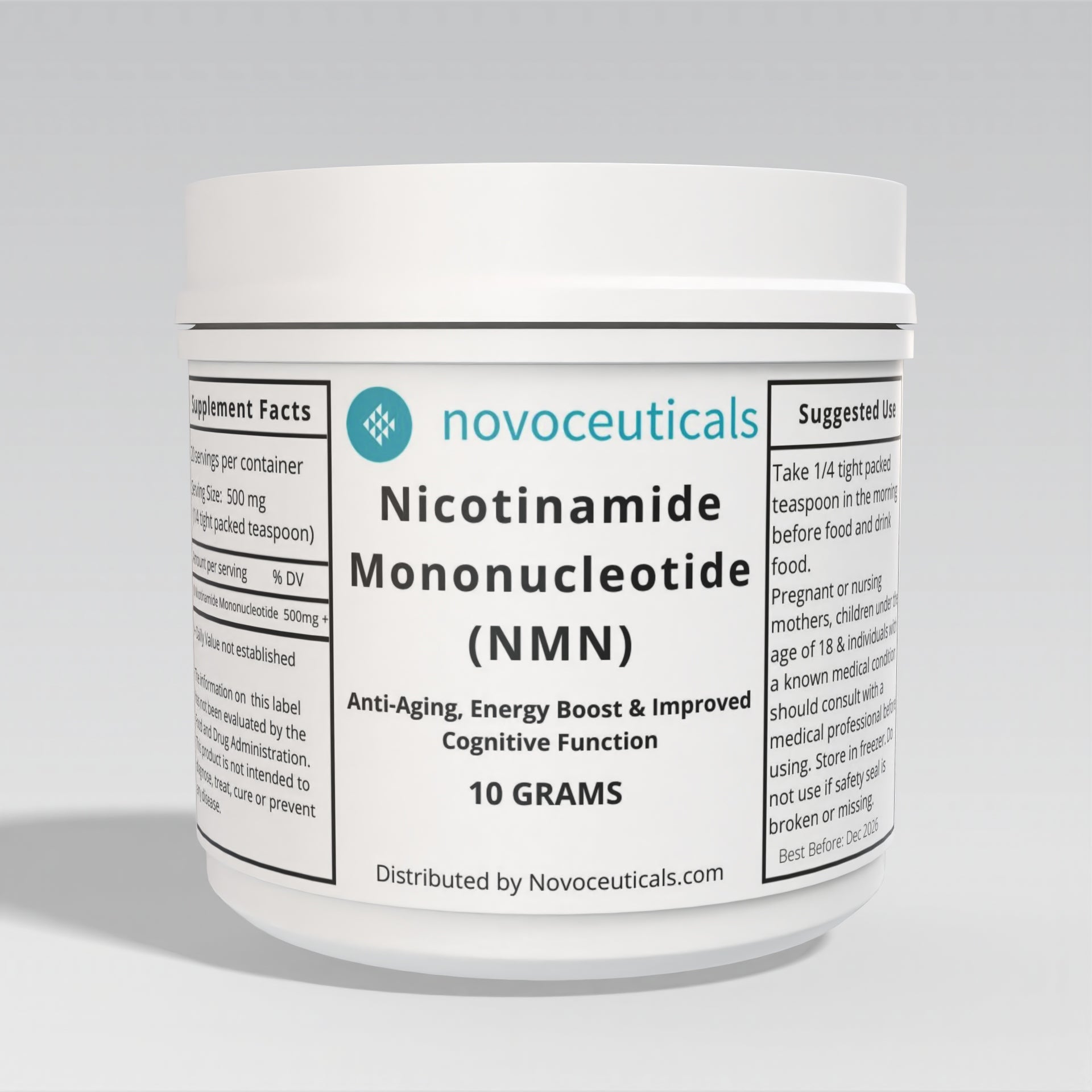 Pharma Grade NMN Pure Powder & Capsules