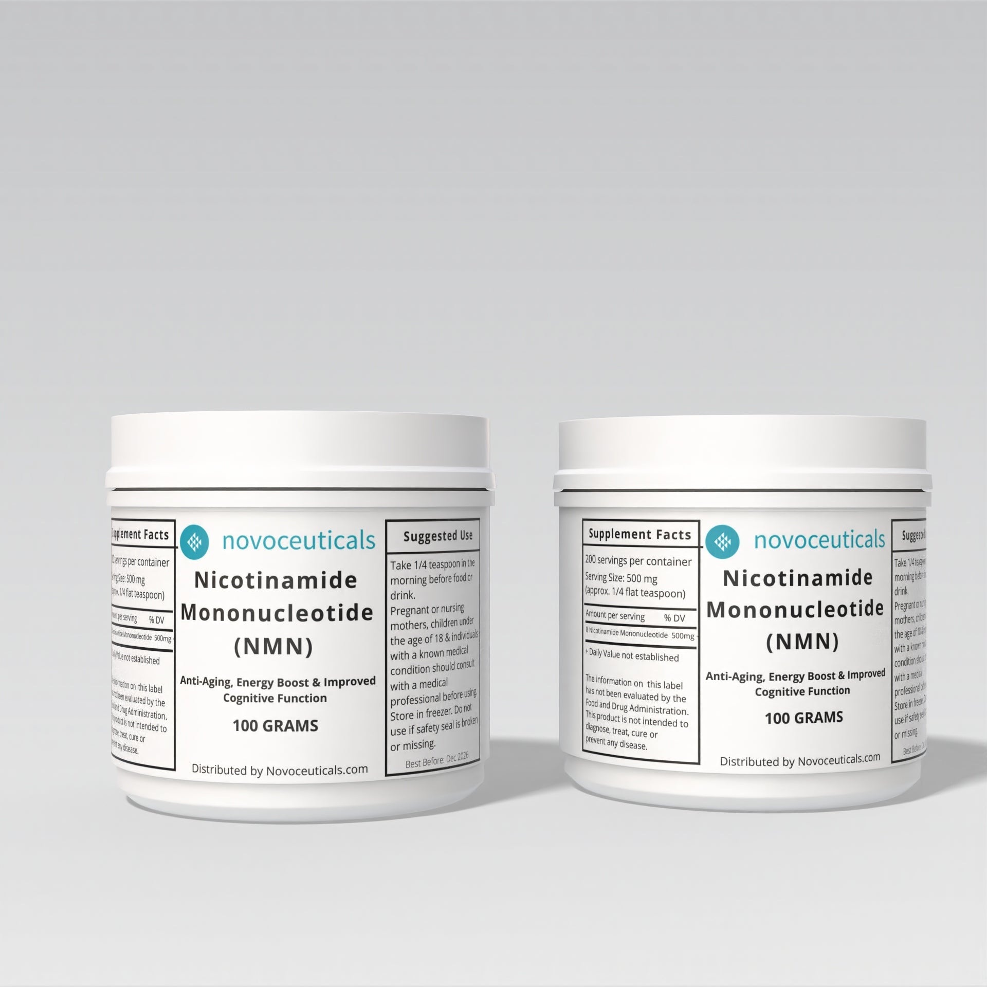 Pharma Grade NMN Pure Powder & Capsules