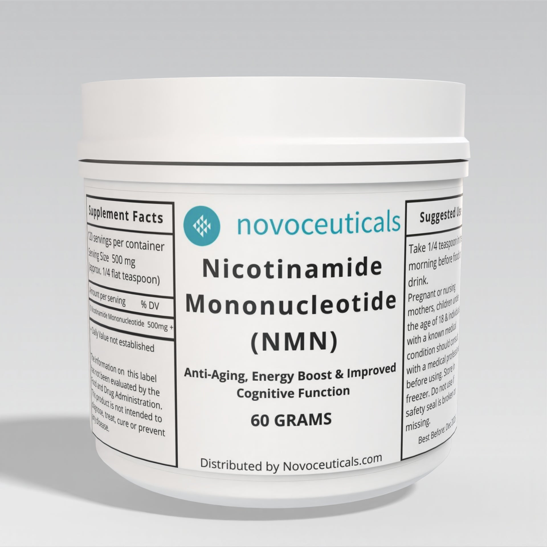 Pharma Grade NMN Pure Powder & Capsules