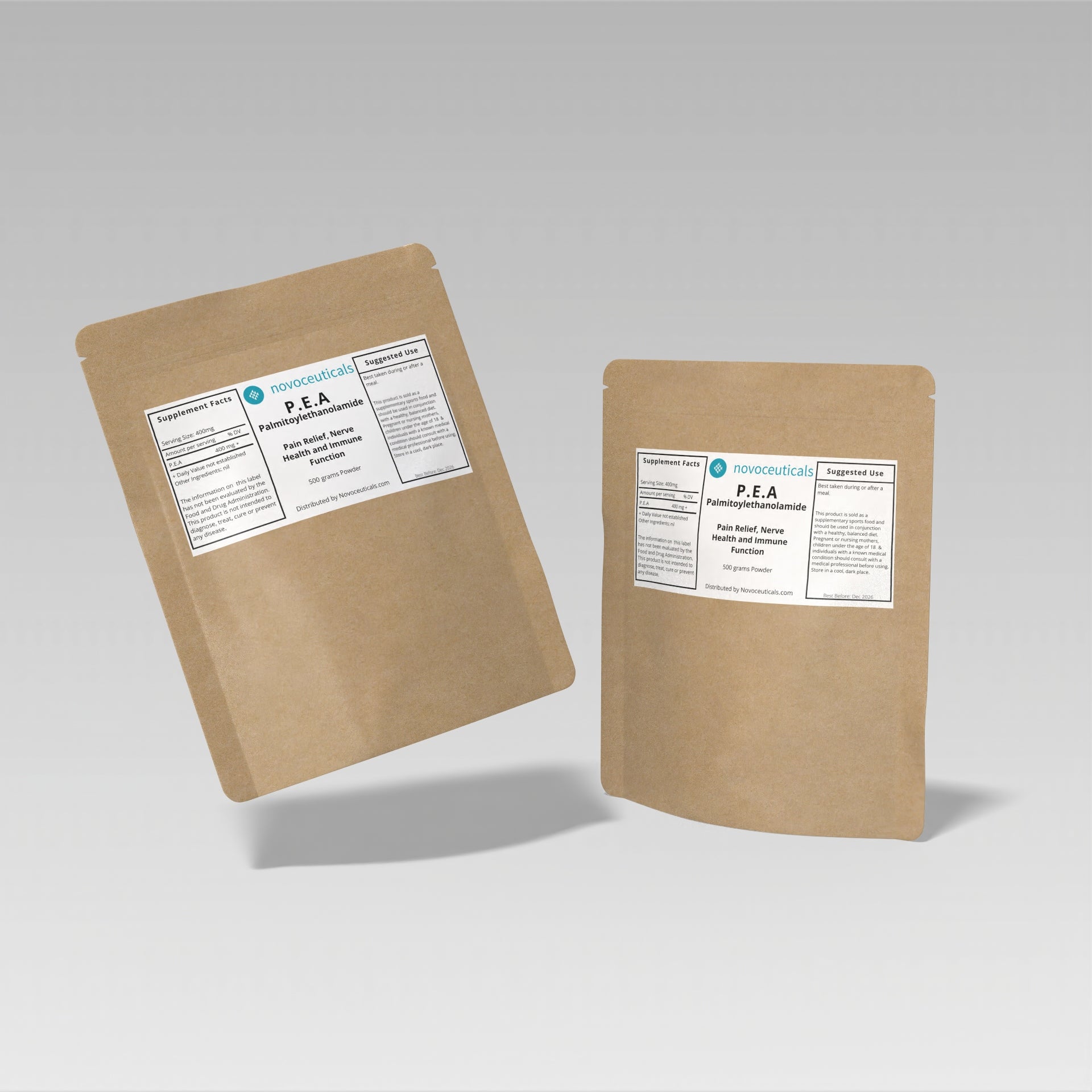 Palmitoylethanolamide (PEA) Capsules or Cream