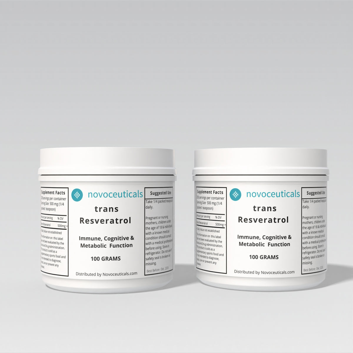 Pure Pharma Grade trans Resveratrol Powder